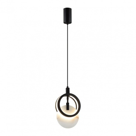 фото Черный/металл/алебастр Подвес LED 17W 3000K 986Лм MERCURY HIGHTECH, арт. 5422/17L
