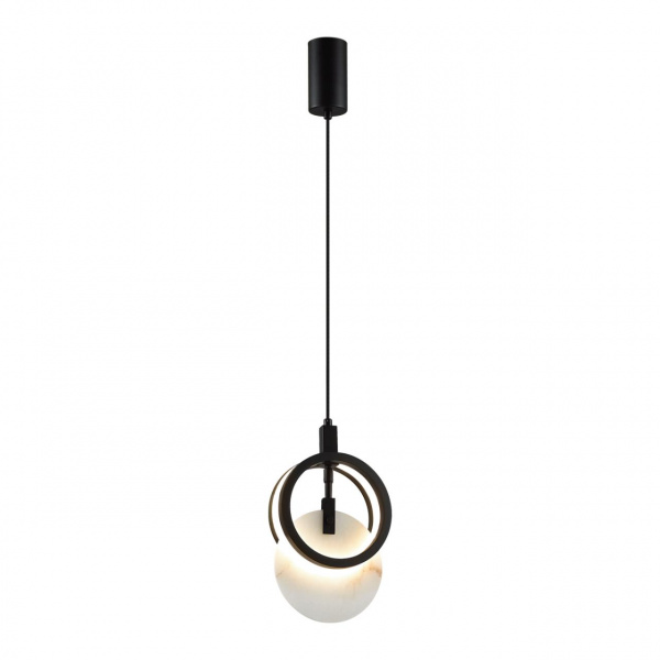 фото Черный/металл/алебастр Подвес LED 17W 3000K 986Лм MERCURY HIGHTECH, арт. 5422/17L