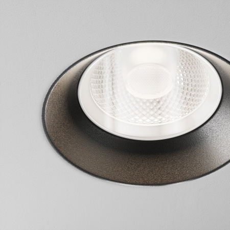 фото Встраиваемый светильник Maytoni Technical Flint DL101-GU10-TRS-B, черный