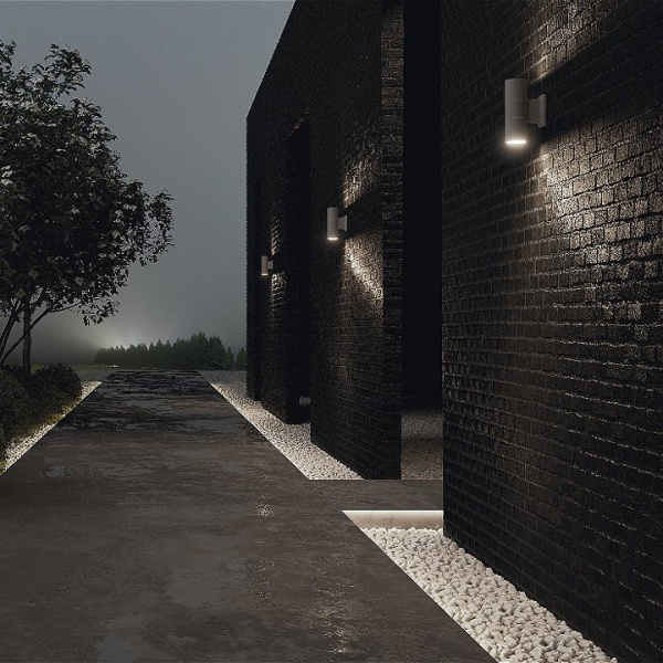 фото Уличный настенный светильник Maytoni Outdoor Bowery O574WL-02W, белый