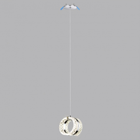 фото Хром/металл/акрил Подвес LED 8W 4000K 448лм MIRAGE L-VISION, арт. 5029/8L