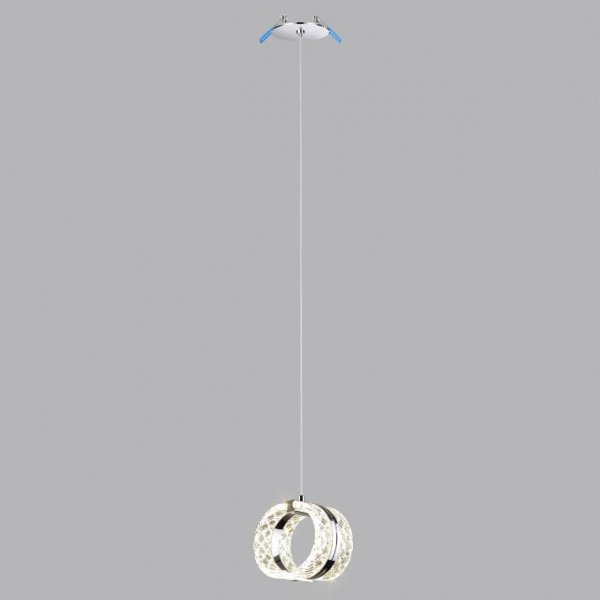 фото Хром/металл/акрил Подвес LED 8W 4000K 448лм MIRAGE L-VISION, арт. 5029/8L