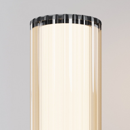 фото Ландшафтный светильник Maytoni Outdoor Rib O502FL-01B1, черный