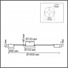 фото Белый, металл Люстра GX53 LED 12*7W 220V TORINA COMFI, арт. 8343/12C