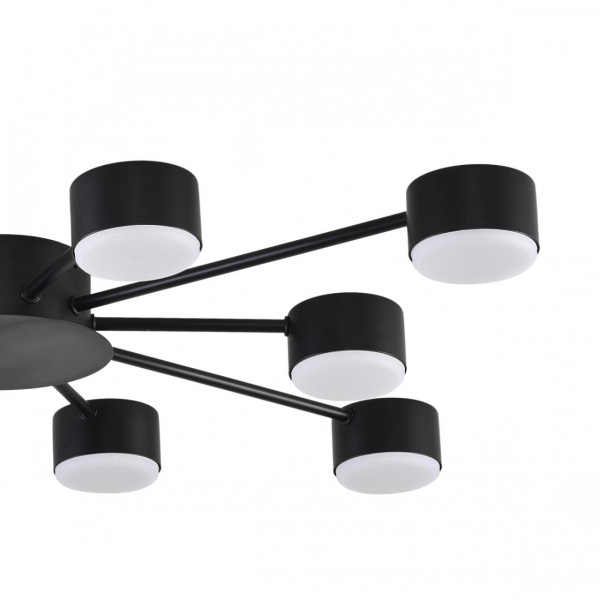 фото Черный, металл Люстра GX53 LED 10*7W 220V TORINA COMFI, арт. 8344/10C
