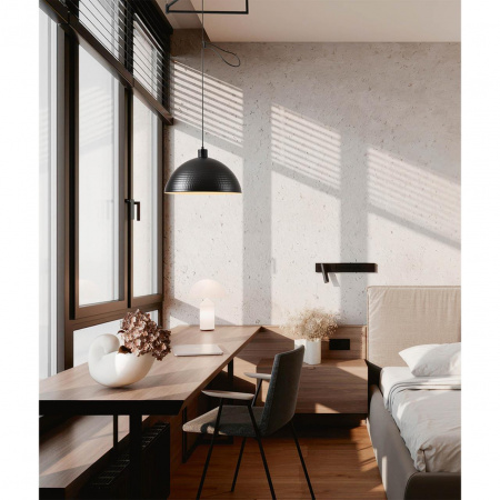 фото Черный, металл Люстра подвесная E27 1*60W 220V ARMINA MODERNI, арт. 8321/1C