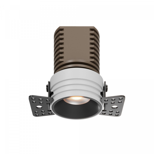 Встраиваемый светильник Maytoni Technical Mini DL059-7W3K-TRS-B, черный