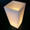 Светящееся LED кашпо-конус Flow 220V 2700k 35*35*70