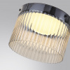 фото Черный/светл.янтарный/металл/стекло Потолочный светильник LED 24W 4000К 2715Лм PILLARI L-VISION, арт. 5047/24LC