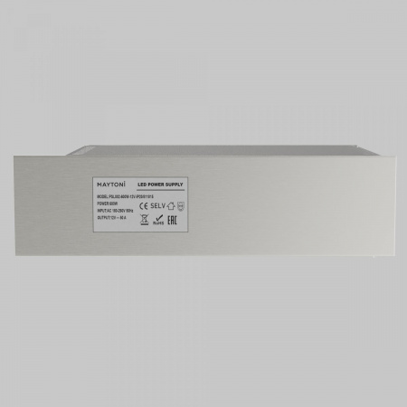 фото Источник напряжения PSL002 12В 600Вт IP 20 Maytoni 811015, серебро