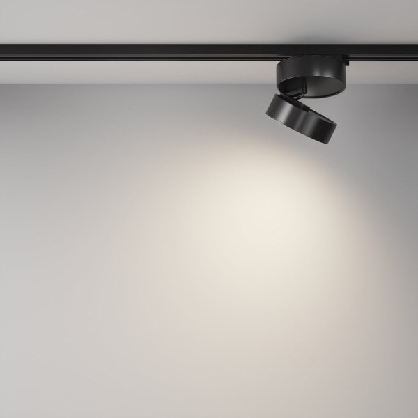 фото Трековый светильник Maytoni Technical ONDA TR007-1-18W4K-B-1, черный