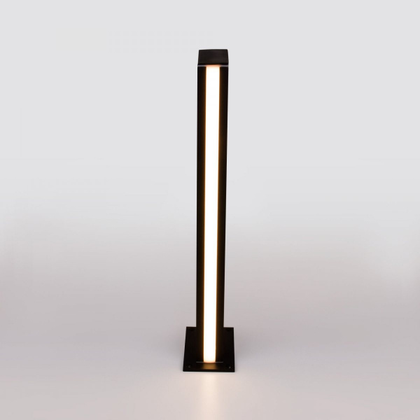 фото Ландшафтный светодиодный светильник Flat IP54 1538 TECHNO LED черный