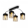 Люстра Freya FR5088PL-04B, черный