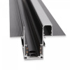 фото Slim Magnetic Шинопровод встраиваемый с местом под светодиодную ленту чёрный (2м) 85132/00