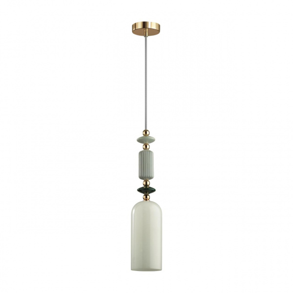 Золотой/раноцветн.керамика/стекло Подвес E14 1*40W 4861/1D CANDY CLASSIC, арт. 4861/1D