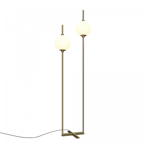 Торшер Maytoni The Sixth Sense Z020FL-L12BS3K, латунь