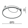 фото Декоративная рамка-отражатель для светильников серии Образ / Wise Maytoni Technical Ring057-10-MG, матовое золото