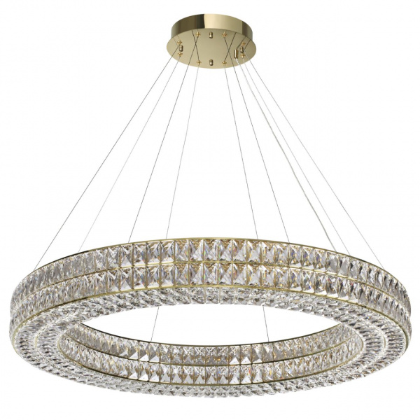 Золото/металл/хрусталь Люстра LED 98W 4000K 5850Лм PANTA L-VISION, арт. 4926/98L