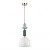 Золото/разноцветн./керамика/стекло Подвес E14 1*40W CANDY CLASSIC, арт. 4861/1C