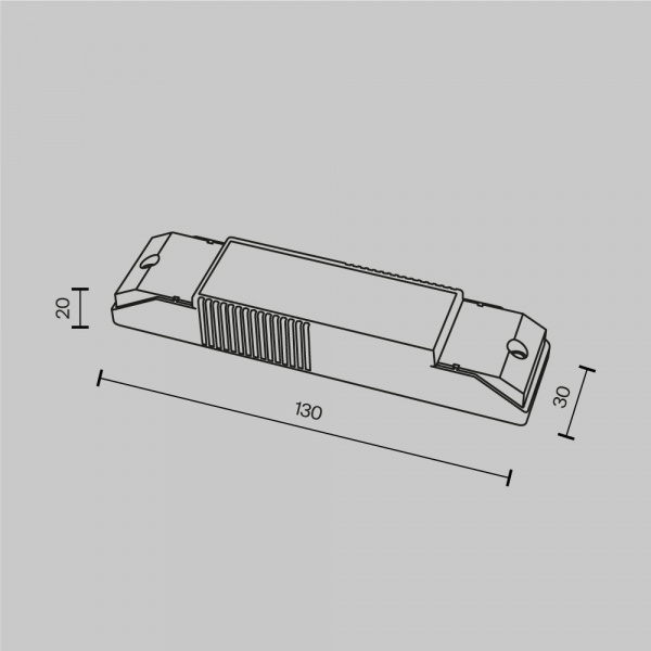 фото Источник питания TRIAC 5-12Вт IP20 Maytoni PSL-TR40-150-300mA, белый