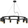 Люстра подвесная Rullo, черный Lightstar LR02037587540