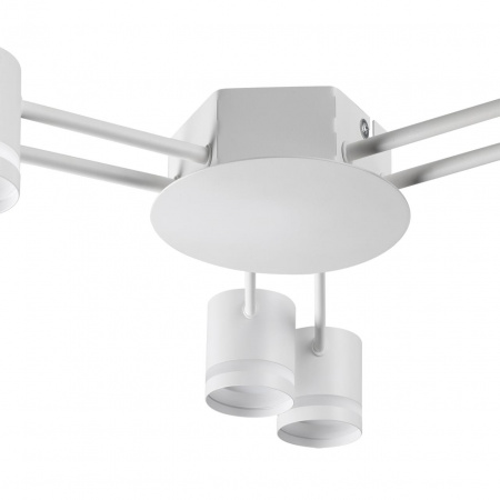 фото Белый, металл Люстра потолочная LED GX53 6*12W 220V GARETA COMFI, арт. 8235/6C
