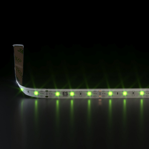 Светодиодная лента 12 В 4,8 Вт/м 60 Led/м 2835 IP65, зеленый, 5 м