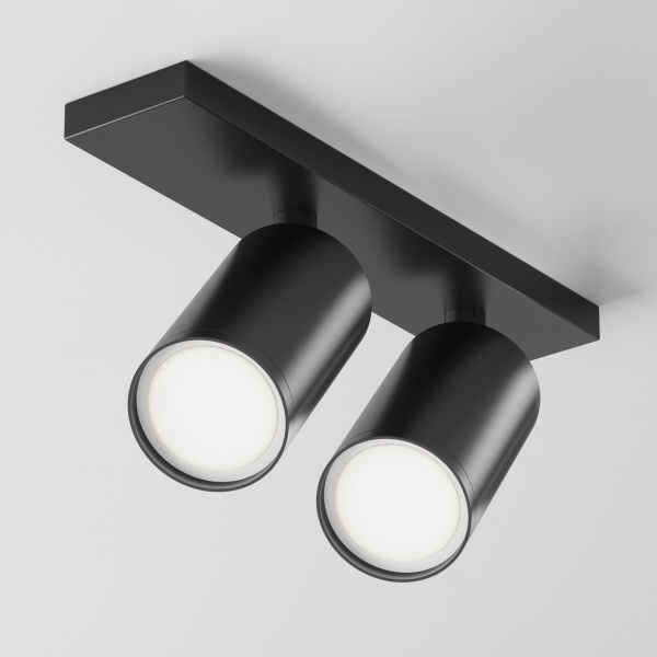 Потолочный светильник Maytoni Technical FOCUS S C051CL-U-2B, черный