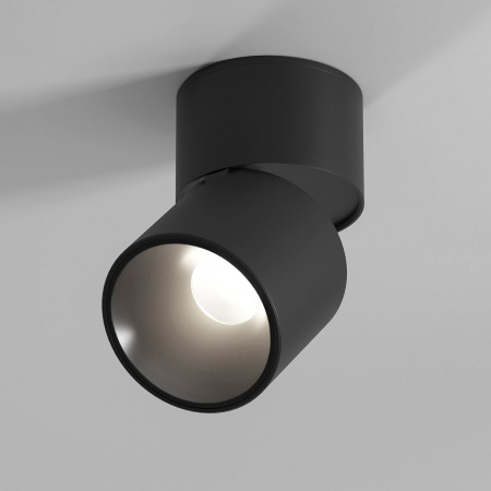 фото Светильник потолочный поворотный светодиодный Rolly 9W 4000K черный 25112/LED