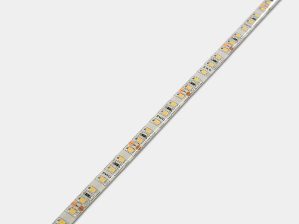 Светодиодная лента 2835, 120 LED/м, 9,6 Вт/м, 24В, IP65, 3M, Цвет: Теплый белый, SWG2120-24-9.6-WW-65-M, катушка 5 м