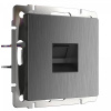 фото Розетка Ethernet RJ-45 (графит рифленый) W1181004