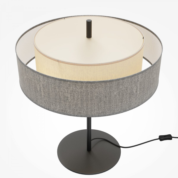 фото Настольный светильник Maytoni Bergamo MOD613TL-02GR, черный