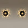 фото Черн/золот/металл Настенный светильник IP20 LED 13W 1520Лм 3000K ADAMAS MIDCENT, арт. 4223/13WL
