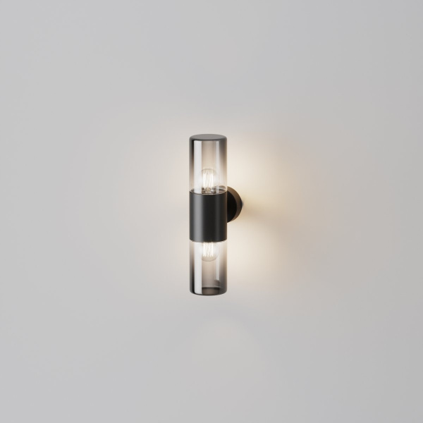 фото Уличный настенный светильник Maytoni Outdoor Amas O432WL-02GF, графит