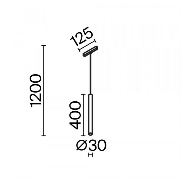 Трековый светильник Maytoni Technical Focus LED TR257-4-7WTW-M-B, черный