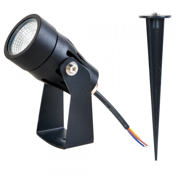Грунтовый светильник Arte lamp ELSIE A4705IN-1BK
