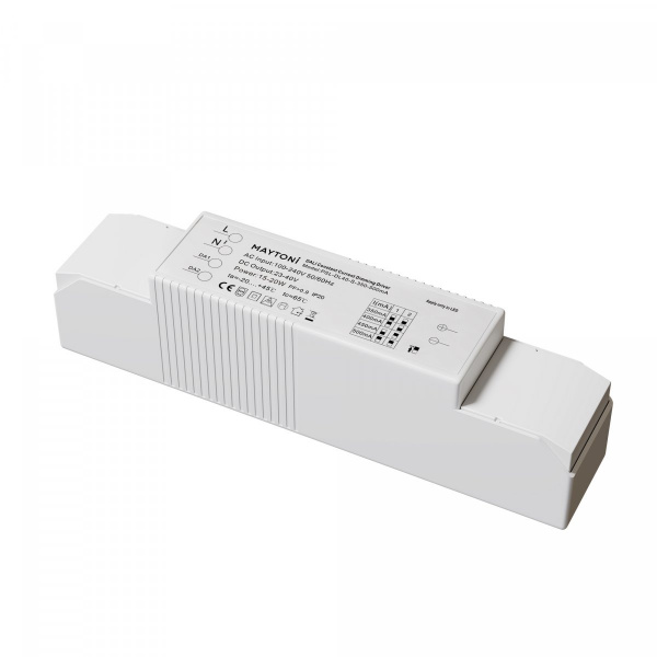 Источник питания DALI DT6 15-20Вт IP20 Maytoni PSL-DL40-S-350-500mA, белый