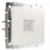 фото Розетка Ethernet RJ-45 (перламутровый рифленый) W1181013