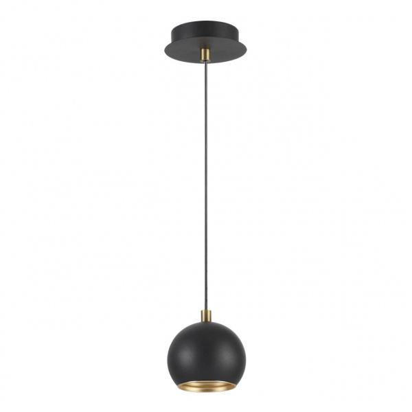Черный с бронзой Подвес G9 1*40W 220V NERUNI MODERNI, арт. 3635/1