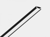 Комплект SWG SF-1506-BL, профиль накладной черный П-образный 2м