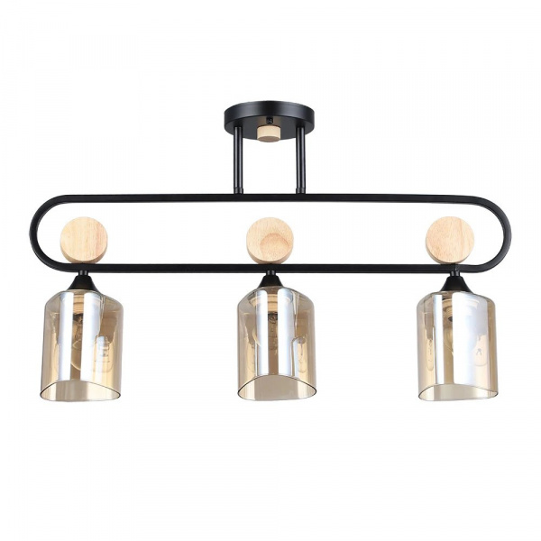 Потолочная люстра Arte Lamp GLAMORE A5076PL-3BK