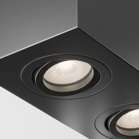 фото Потолочный светильник Maytoni Technical Atom C017CL-02B, черный
