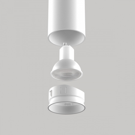 фото Насадка торцевая на светильник RULLO dia 60 mm Rullo, белый Lightstar 202406