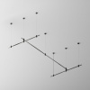 Готовая конструкция (набор) Maytoni Technical TFC-Flar-H07-B, черный