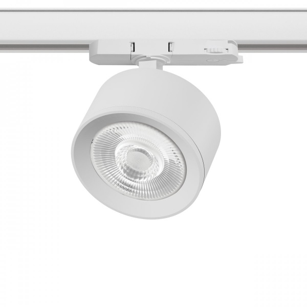 фото Светильник для трековой системы Quattro LED 15W 60G с адаптером Alta Pro, белый Lightstar A5536QT60G