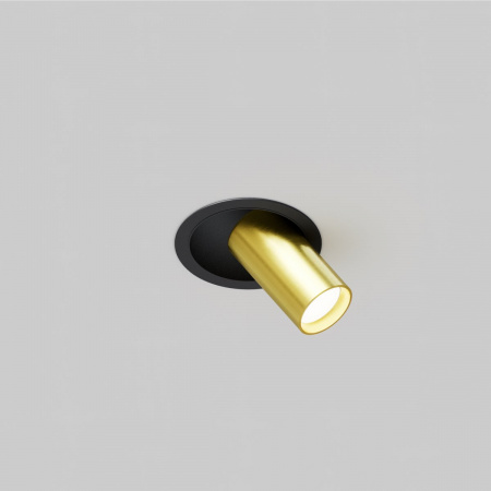 фото Встраиваемый светильник Maytoni Technical FOCUS S C048CL-01-GU10-BBS, черный