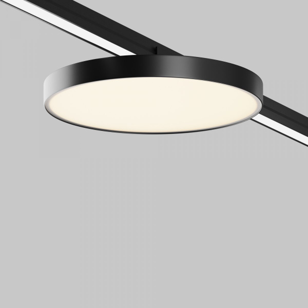 фото Уличный трековый светильник Maytoni Outdoor Zon IP O-TR01-1-F-25WB3K, черный