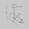 фото Потолочный светильник Maytoni Technical Elti C020CL-01GB, черный