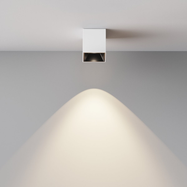 фото Потолочный светильник Maytoni Technical Alfa LED C064CL-5W4K-SQ-WB, белый
