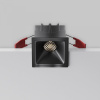 фото Встраиваемый светильник Maytoni Technical Alfa LED DL043-01-10W4K-SQ-B-1, черный